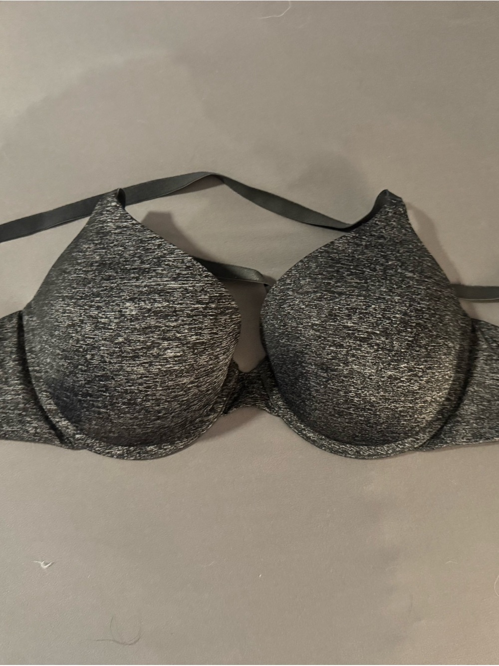 Victoria's Secret Gray Heather Push-Up Bra